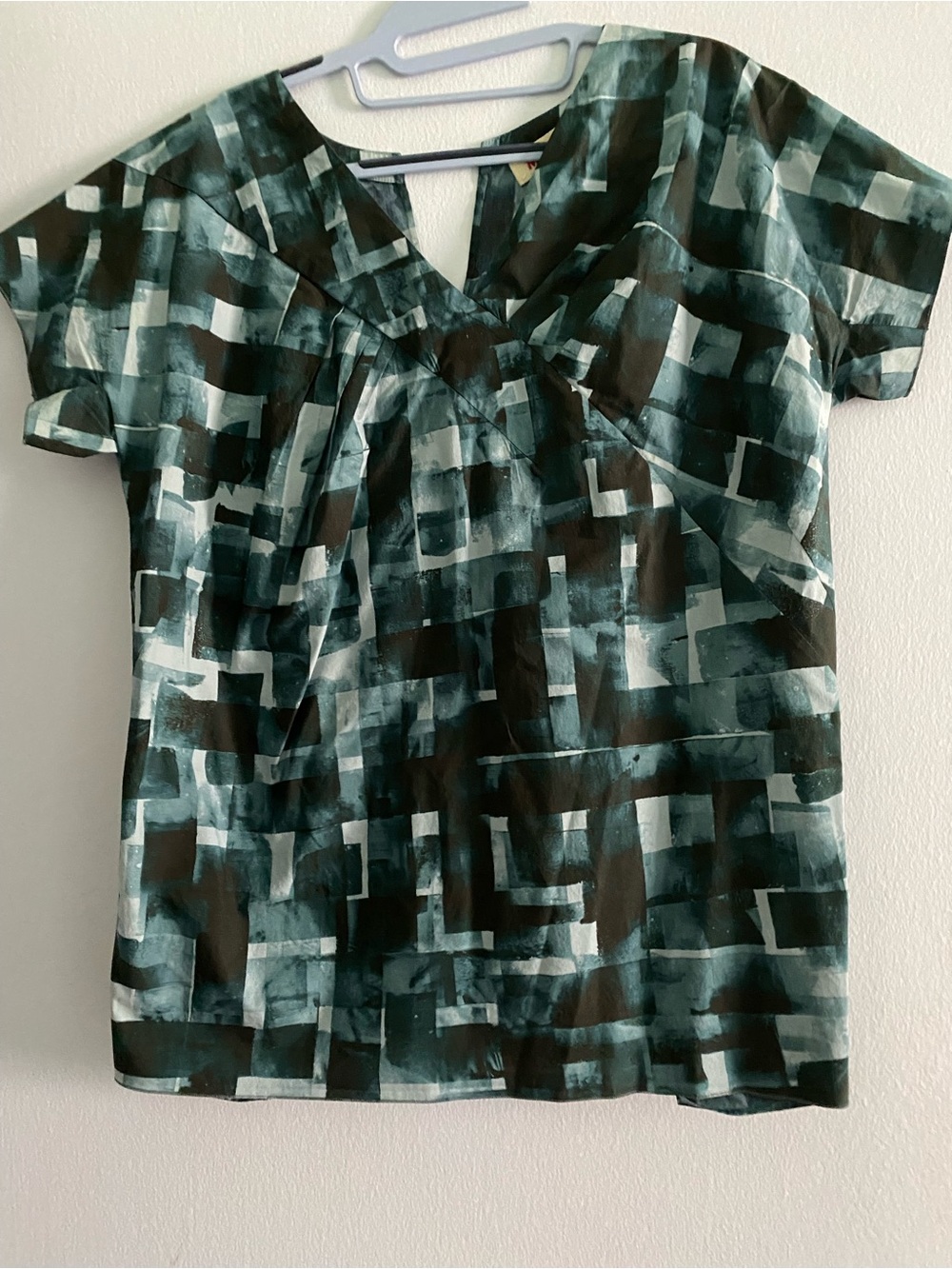 MARNI VINTAGE 100% COTTON, SIZE 44(10) TOP BLOUSE